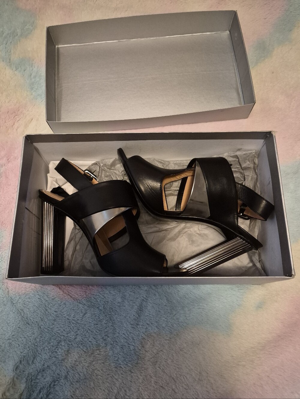 Vintage Robert Clergerie Leather High Heel Shoes - Picture 4 of 9